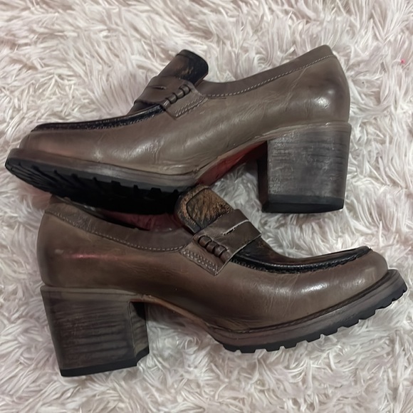 Freebirds-Bristol 8 brown leather loafers - Picture 2 of 6